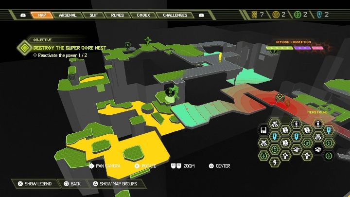 24 - Doom Eternal: Super Gore Nest secrets maps and location - Collectibles and secrets - Doom Eternal Guide