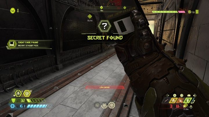 After destroying the arena, turn around and jump into the abyss - Doom Eternal: Taras Nabad secrets maps and location - Collectibles and secrets - Doom Eternal Guide