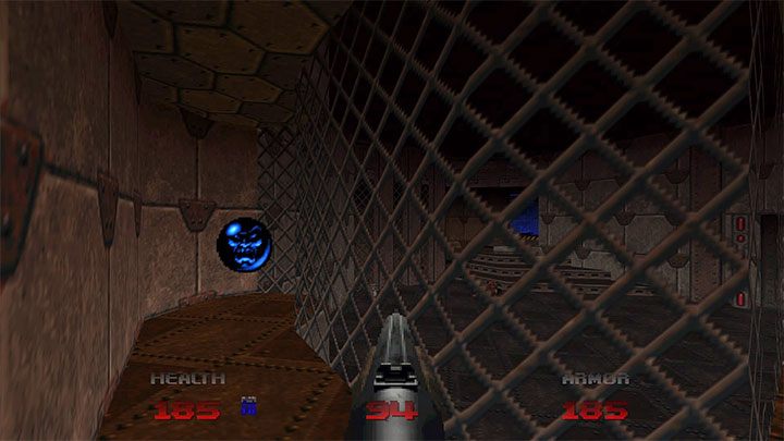 Blaue Kugeln ermöglichen es, die Gesundheitsanzeige des Helden über den Höchstwert von 100 Gesundheitspunkten hinaus zu erhöhen (bis zu einem Maximum von 200 HP) – Doom Eternal: Doom 64 – Tipps zum Überleben – Doom 64 – Doom Eternal Guide