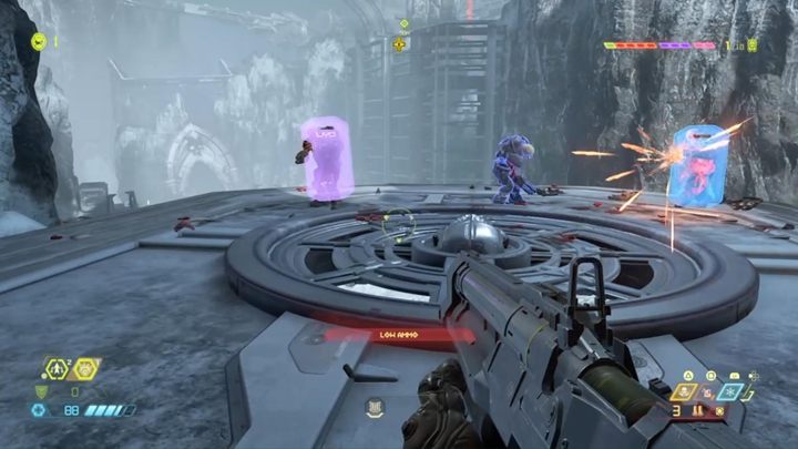 Go to the previously closed area proceed forward - Doom Eternal: Cultist Base walkthrough - Levels walkthrough - Doom Eternal Guide