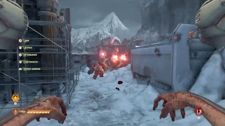 You have to kill a few enemies as a Revenant - Doom Eternal: Cultist Base walkthrough - Levels walkthrough - Doom Eternal Guide