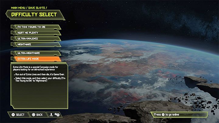 Режим Extra Life - это не полный уровень сложности, а один из модификаторов - Doom Eternal: руководство по режиму Extra Life - Режимы игры - Руководство Doom Eternal