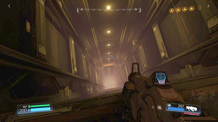 In the same room you will also find an elevator shaft - Argent Energy Tower | Walkthrough - Walkthrough - Doom Game Guide & Walkthrough