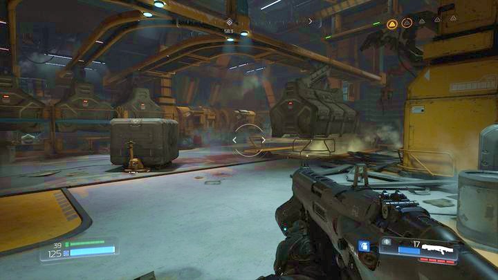 Once you collect the second Data Log and destroy the filter that is in the same building, go outside and to the room on the left - Argent Facility | Secrets - Secrets - Doom Game Guide & Walkthrough