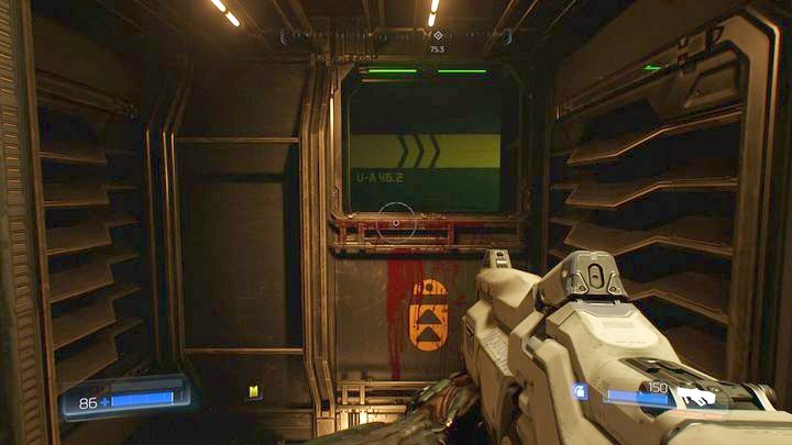 Once you find the first guard, go back to the tunnel crossroad and go straight - Resource Operations | Secrets - Secrets - Doom Game Guide & Walkthrough