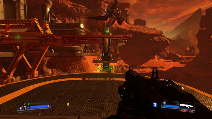 Near the end of the level you will pass through a metal construction into a large sluice behind which there are three larger opponents - Resource Operations | Secrets - Secrets - Doom Game Guide & Walkthrough