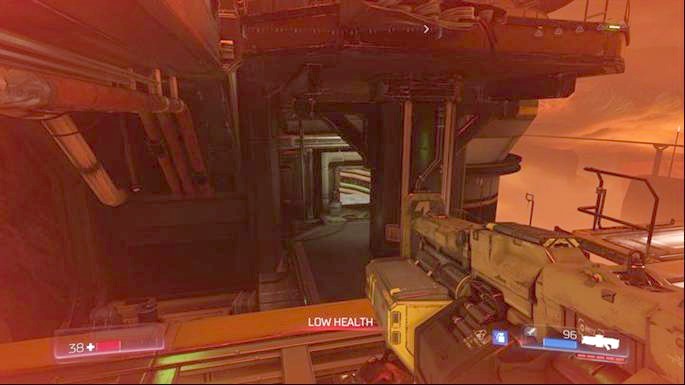You will unlock a Classic Map which is located one floor below - Destroyed Argent Facility | Walkthrough - Walkthrough - Doom Game Guide & Walkthrough