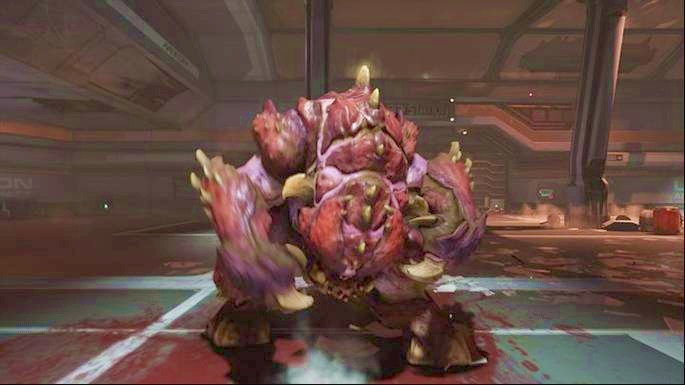 Further path leads through the door near the Rune Trial - Destroyed Argent Facility | Walkthrough - Walkthrough - Doom Game Guide & Walkthrough