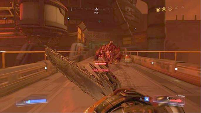 You will find one more Data Log in the room from which the last beasts came - Destroyed Argent Facility | Walkthrough - Walkthrough - Doom Game Guide & Walkthrough