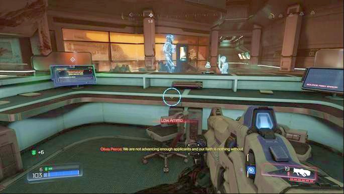 Before seeing the first Gore Nest you will use the panel to open the door - Advanced Research Complex | Secrets - Secrets - Doom Game Guide & Walkthrough