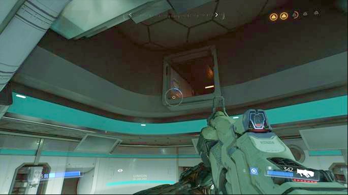 Once you collect them, go to Prototype Lab 01 and climb into the shaft on the right - Advanced Research Complex | Secrets - Secrets - Doom Game Guide & Walkthrough