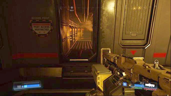 Use the panel in the middle after obtaining the BFG and eliminating a large group of enemies - Advanced Research Complex | Secrets - Secrets - Doom Game Guide & Walkthrough