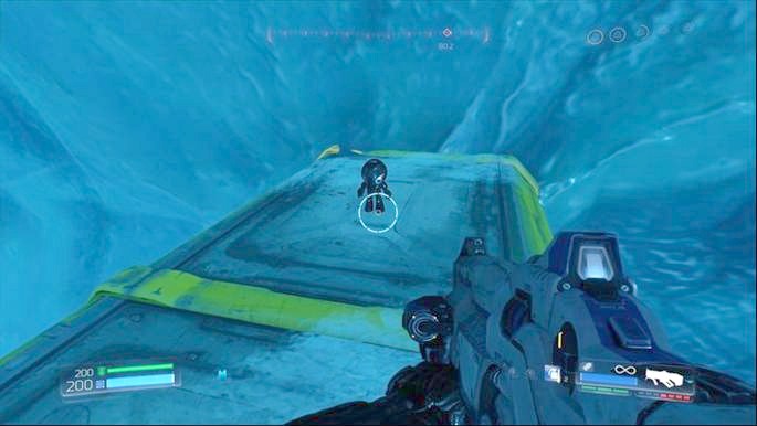 After jumping into the hole with Mega Health you will land in a ventilation shaft - VEGA Central Processing | Secrets - Secrets - Doom Game Guide & Walkthrough