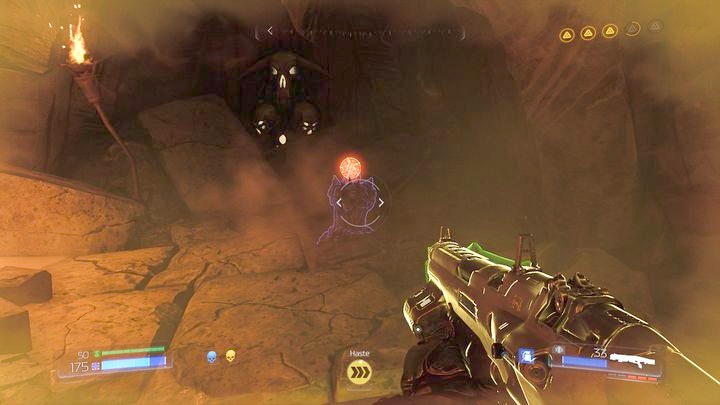 Start searching the location after the battle - Kadingir Sanctum | Walkthrough - Walkthrough - Doom Game Guide & Walkthrough