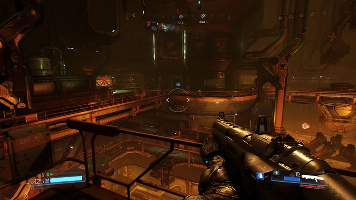 Go ahead after the level starts until you reach a closed hatch - Foundry | Walkthrough - Walkthrough - Doom Game Guide & Walkthrough