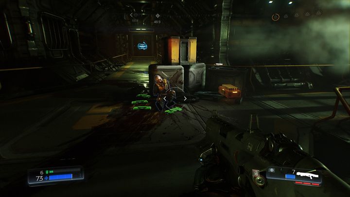 Go back to the large room with lava after the combat - Foundry | Walkthrough - Walkthrough - Doom Game Guide & Walkthrough