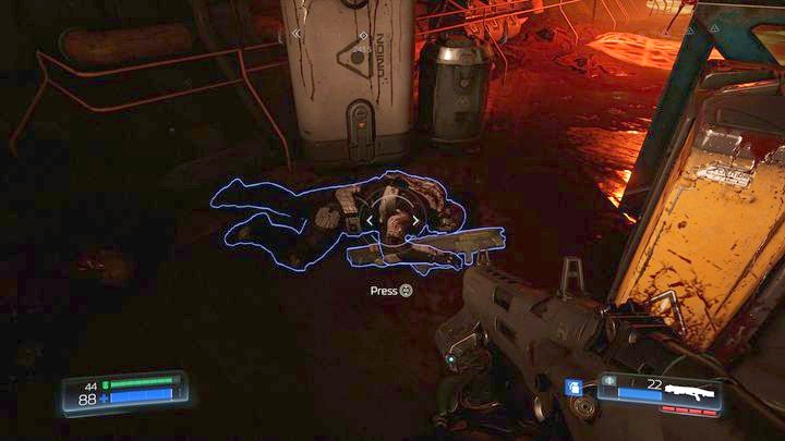 There is also a Rocket Launcher inside, you can pick it up if you havent obtained it on the previous level - Argent Facility | Walkthrough - Walkthrough - Doom Game Guide & Walkthrough