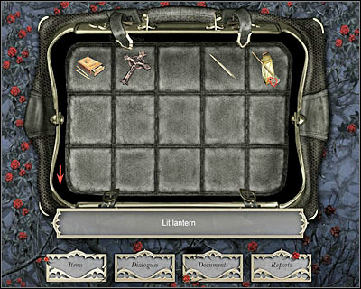 Use the lamp on an opening (where you were able to stretch some of the bars) - Bloomsbury Cemetery II - London - Dracula: Origin - Game Guide and Walkthrough