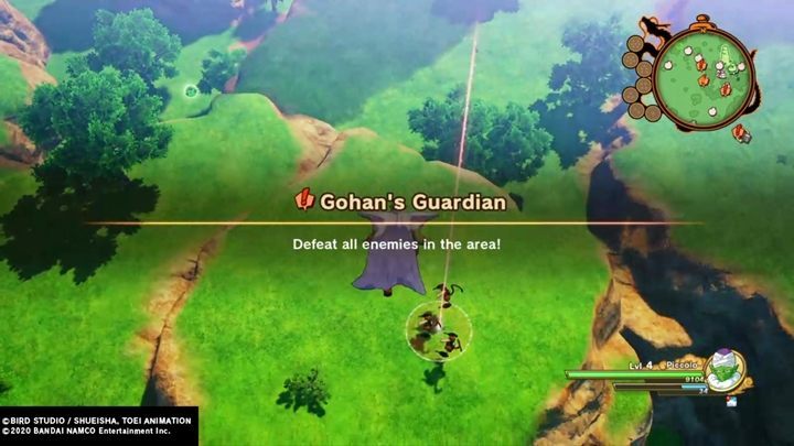 Du spielst jetzt als Piccolo – gehe zu Gohan – Episode 3 |  Angriff der Saiyajins |  Komplettlösung für DBZ Kakarot – Angriff der Saiyajins – Dragon Ball Z Kakarot Guide
