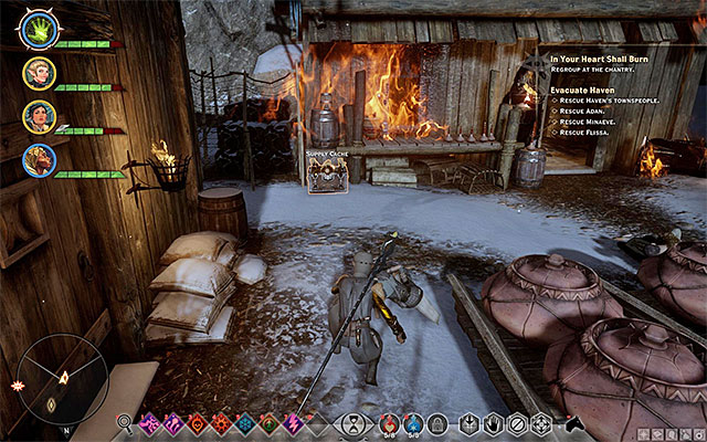 Minaeve and Adan are lying next to each other - In Your Heart Shall Burn - Main storyline quests (The Path of the Inquisitor) - Dragon Age: Inquisition Game Guide & Walkthrough