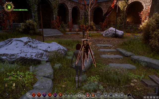 Here, you can pick the upgrade for your garden - The Greener Garden - Side Quests - Skyhold - Dragon Age: Inquisition Game Guide & Walkthrough
