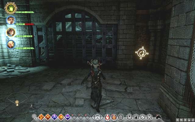The spinning wheel for the gate - In Hushed Whispers (siding with mages) - Main storyline quests (The Path of the Inquisitor) - Dragon Age: Inquisition Game Guide & Walkthrough