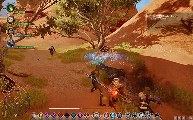 You will have to fight at least one varghest - This Water Tastes Funny - Side quests - The Western Approach - Dragon Age: Inquisition Game Guide & Walkthrough
