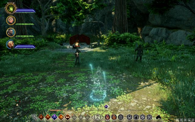 One of the targets in the Emerald Graves. - Unfinished Business - The Inner Circle (companion quests) - Dragon Age: Inquisition Game Guide & Walkthrough