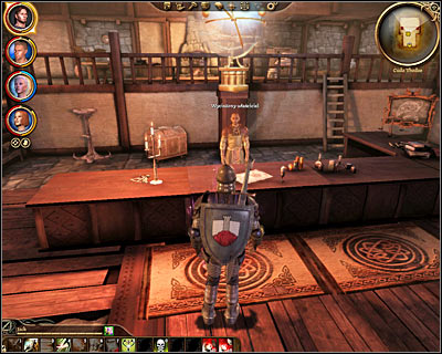 If you dont want to wait until youve raised your approval rating with Wynne or if you dont want to complete her quest you may decide to visit the owner of Wonders of Thedas store located in the market district in Denerim - World Atlas - Character development - Talents and spells - part 2 - World Atlas - Character development - Dragon Age: Origins Game Guide