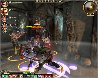 Click on the door and choose the second option from the list (the one involving Gaxhang) - Denerim - Unbound | Denerim - Denerim - Dragon Age: Origins Game Guide