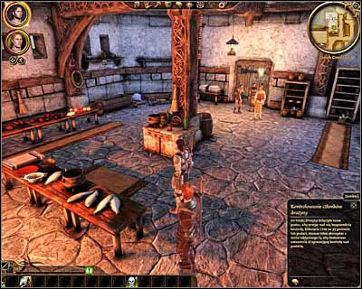 Description: Make your way to the kitchen area (M15, 2) before you end the first quest and youre going to be stopped by Sir Gilmore - Chaos in the pantry - Origin story: Human noble - Castle Cousland (Prologue) - Dragon Age: Origins Game Guide