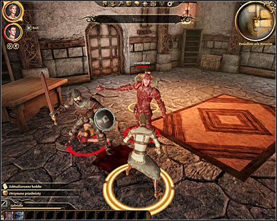 Listen to a short conversation between the main character and two guards - A Day for celebration - Origin story: City elf - Elven alienage (Prologue) - Dragon Age: Origins Game Guide