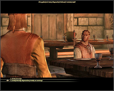 A cook will stop you in the next room (M10, 3), but thankfully his elven assistant Adwen will neutralize this problem - A Day for celebration - Origin story: City elf - Elven alienage (Prologue) - Dragon Age: Origins Game Guide