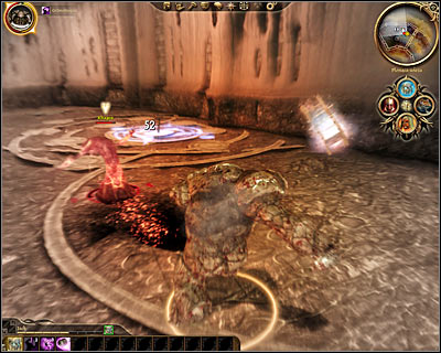 In order to gain access to the demons lair you must first become a golem, because a massive door will stand in your way (M38, 8) - Lost in dreams | Main quests - Main quests - Dragon Age: Origins Game Guide