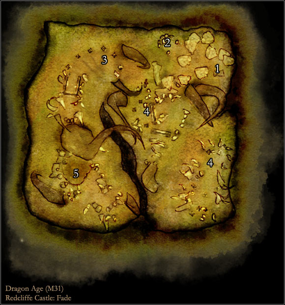 Map M31 Redcliffe Castle Fade Maps of locations Dragon Age