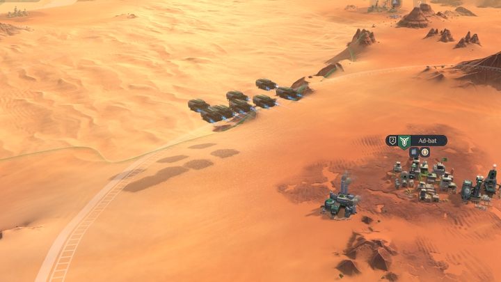 Jeder Trupp wird auf ein individuelles Shuttle verladen.  - Dune Spice Wars: Airfield – Wie benutzt man?  - FAQ – Dune Spice Wars-Leitfaden
