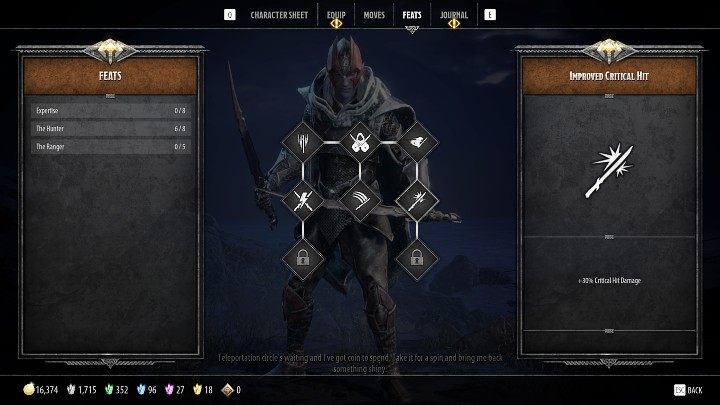 Each time you reach a higher level of experience, the characters in D&D Dark Alliance also receive one Feats point that you can spend to receive additional passive bonuses - Dark Alliance: Character development - leveling up, attributes - Basics - Dark Alliance Guide
