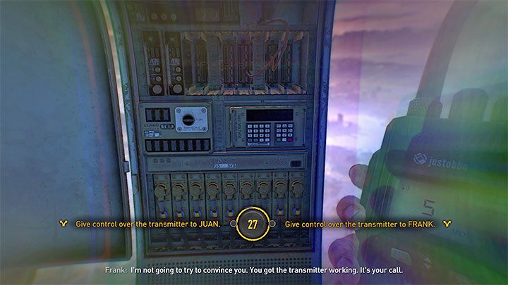 You will have to make an important choice at the end mission - Dying Light 2: Broadcast - walkthrough - Story quest - Dying Light 2 Guide