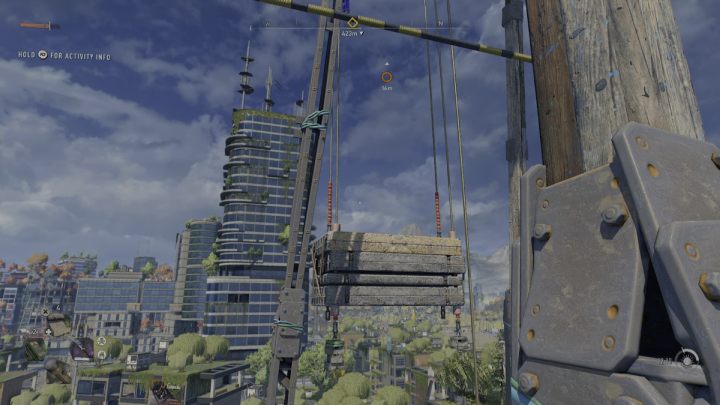 Press the switch to activate the second pole again and wait for it to come up - Dying Light 2: The Wharf (Windmills) - list of all - Windmills - Dying Light 2 Guide
