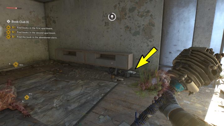Go to the first apartment in the Lower Dam Ayre district - Dying Light 2: Book Club 9 - walkthrough - Book Club tasks - Dying Light 2 Guide