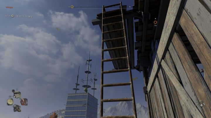 Move right while on the planks and climb up the ladder to the top of the windmill - Dying Light 2: Windmills (Trinity) - list - Windmills - Dying Light 2 Guide