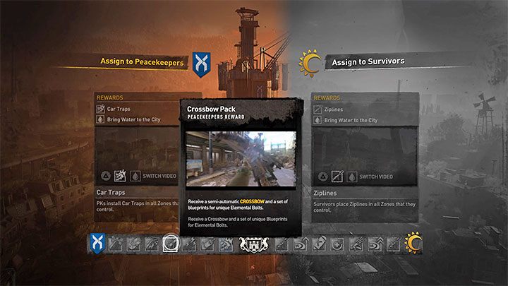 Each faction can reward Aiden for handing over the facility - Dying Light 2: Factions and city alignment - Basics - Dying Light 2 Guide