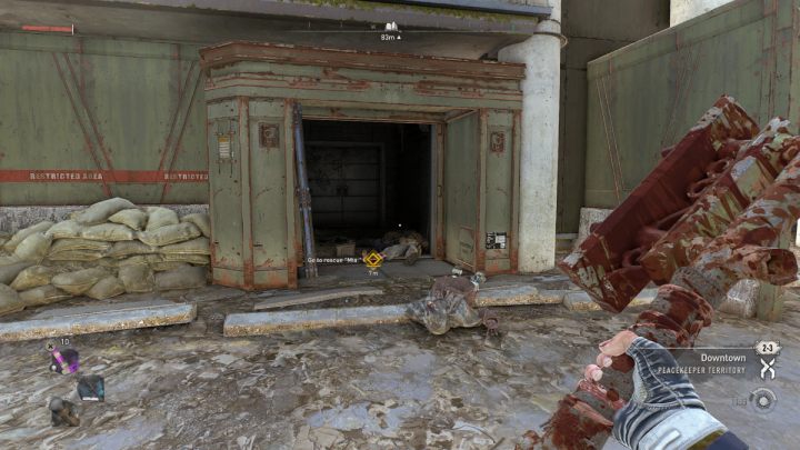 Head to the military building in the Downtown district - Dying Light 2: Sister Act - walkthrough - Side quests - Dying Light 2 Guide