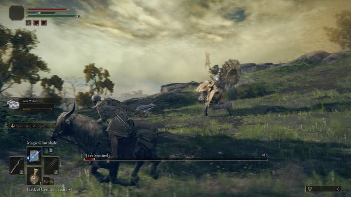 Before the fight, you should also summon wolves - Elden Ring: Tree Sentinel - boss, how to beat? - Limgrave - Elden Ring Guide