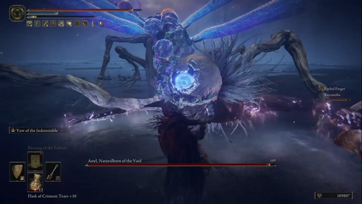 Once you get close to him, you have to watch out for multiple AoE attacks - Elden Ring: Astel, Naturalborn of the Void - boss, how to beat? - Lake of Decay - Elden Ring Guide