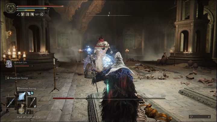 If you don't have these spells, use the weaker version of AoE spells - Elden Ring: Godskin Duo - boss, how to defeat? - Crumbling Farum Azula - Elden Ring Guide