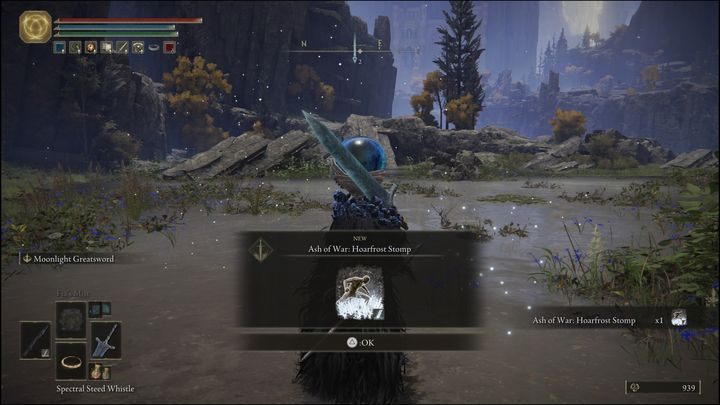 Once you reach the marked area, look for footprints that the invisible scarab leaves - Elden Ring: Ashes of War and Spirit Ashes (Liurnia of the Lakes)- list of all - Liurnia of the Lakes - Elden Ring Guide