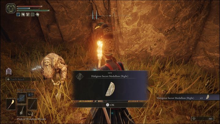 To get Latenna the Albinauric ash, you first have to have Haligtree Secret Medallion (Right) in your inventory - Elden Ring: Ashes of War and Spirit Ashes (Liurnia of the Lakes)- list of all - Liurnia of the Lakes - Elden Ring Guide