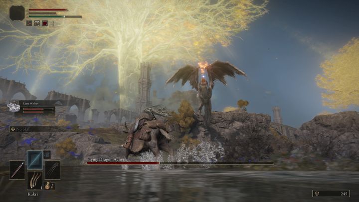 The boss is keen on taking to the air - Elden Ring: Flying Dragon Agheel - boss, how to beat? - Limgrave - Elden Ring Guide