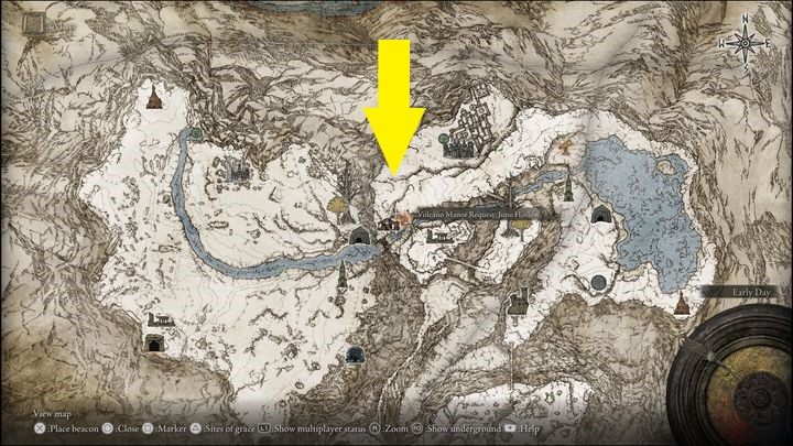The third version of the boss is located on the Mountaintops of the Giants , to the west of Castle Sol - Elden Ring: Deathbird - boss, how to beat? - Stormhill - Elden Ring Guide